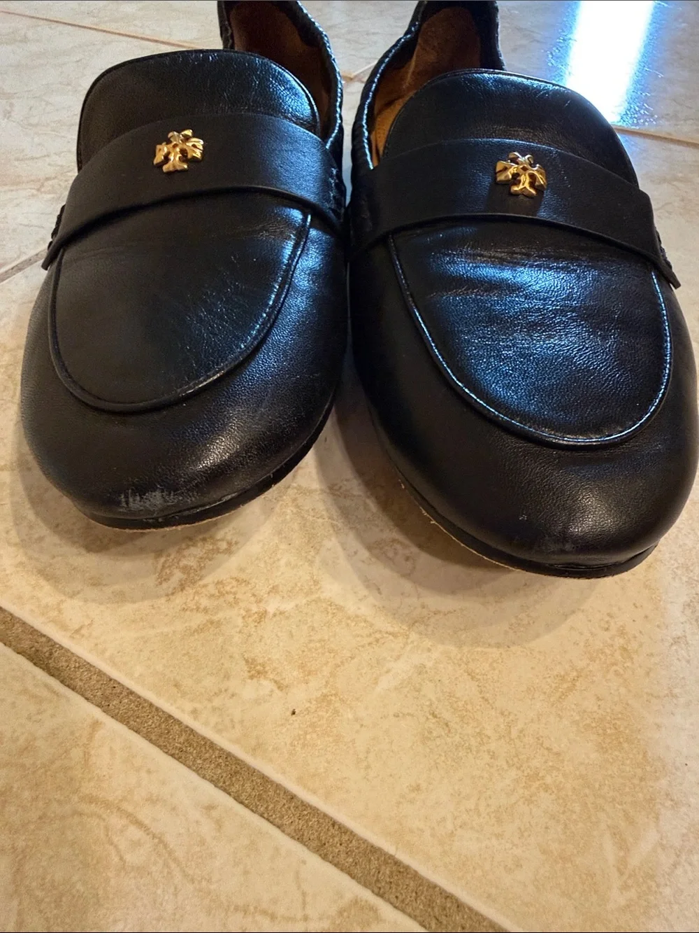 Tory Burch Ballet Loafers in Perfect Black size 6.5